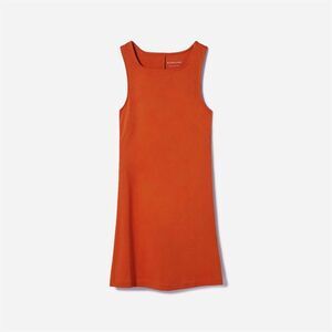 Everlane Orange Sleeveless Dress